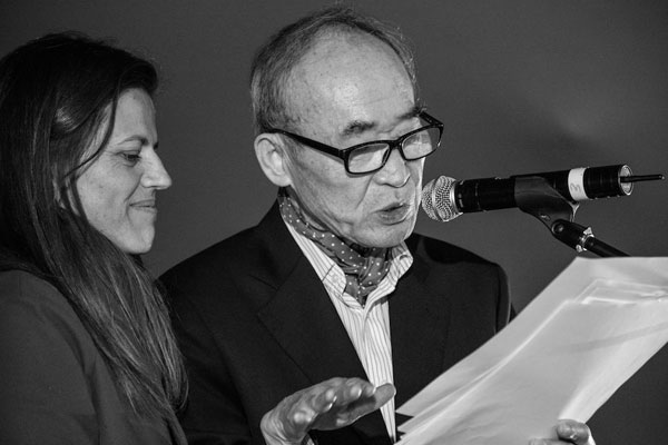 Korean poet Ko Un. Photo by Retha Ferguson
