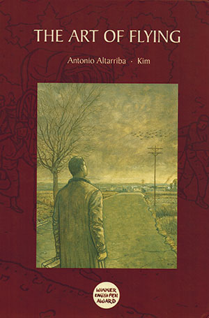 The cover to Antonio Altarriba's The Art of Flying