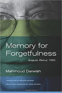 mahmoud darwish memory for forgetfulness