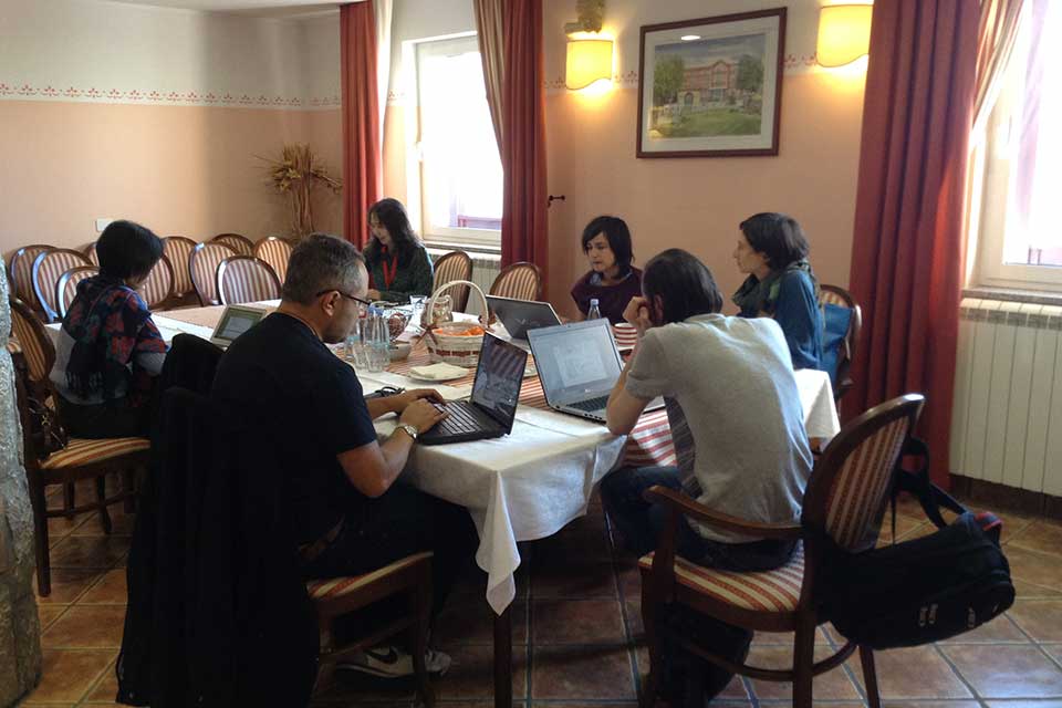 2015 Poetry Translation Workshop in Slovenia.
