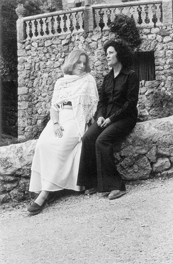 Carolyn Forché (left) and Claribel Alegría in Mallorca in 1977.