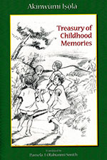 The cover to Treasury of Childhood Memories by Akinwumi Isola