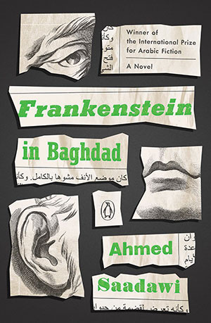 The cover to Frankenstein in Baghdad