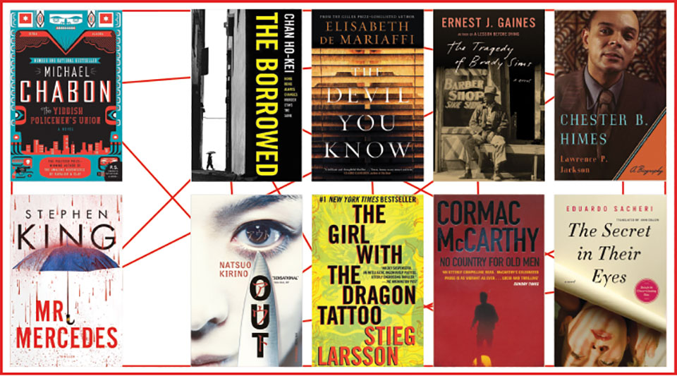 A collage of several book covers referenced in article below
