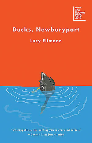 The cover to Ducks, Newburyport by Lucy Ellmann