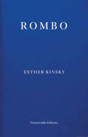 The cover to Rombo by Esther Kinsky