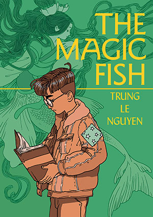 The cover to the Magic Fish by Trung Lê Nguyên