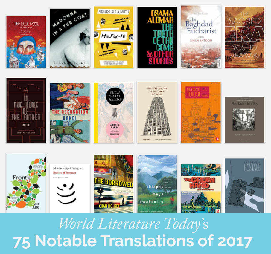 WLT's 75 notable translations 2017
