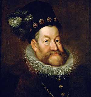 A painting of Portrait of Emperor Rudolf II