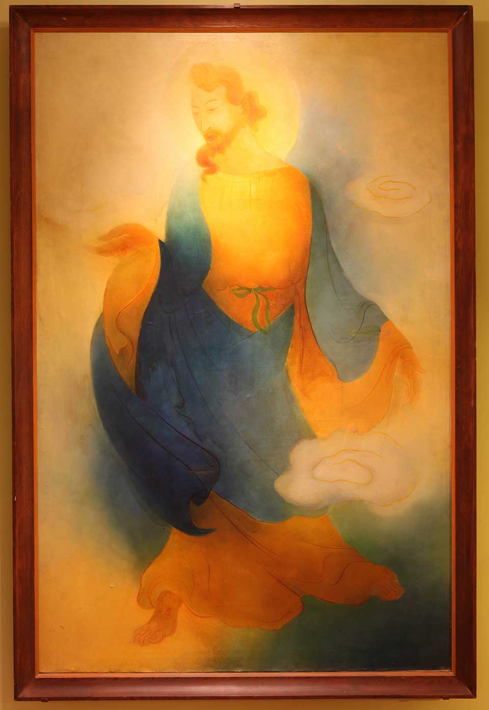 A painting of Jesus