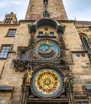 A clock