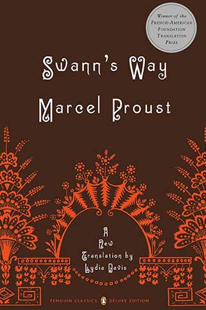 The cover to Swann's Way