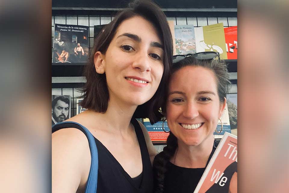 Catalina Infante Beovic and Michelle Mirabella