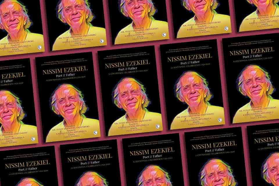 The cover to Nissim Ezekiel: Poet & Father