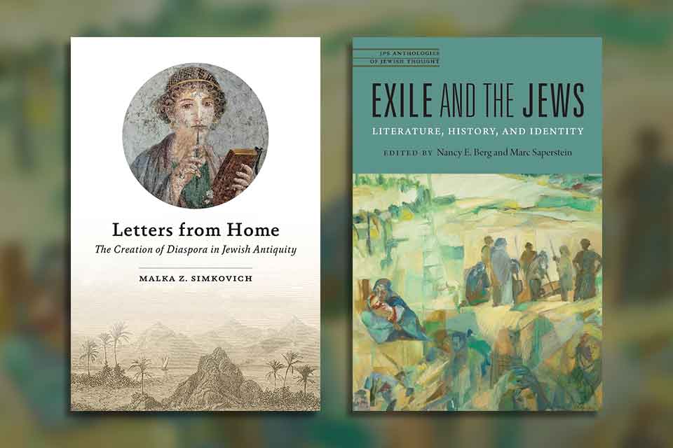 The covers to the two books discussed below