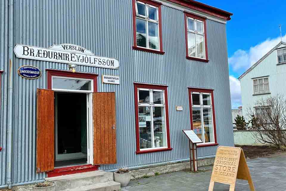 A photograph of the exterior of the Old Bookstore