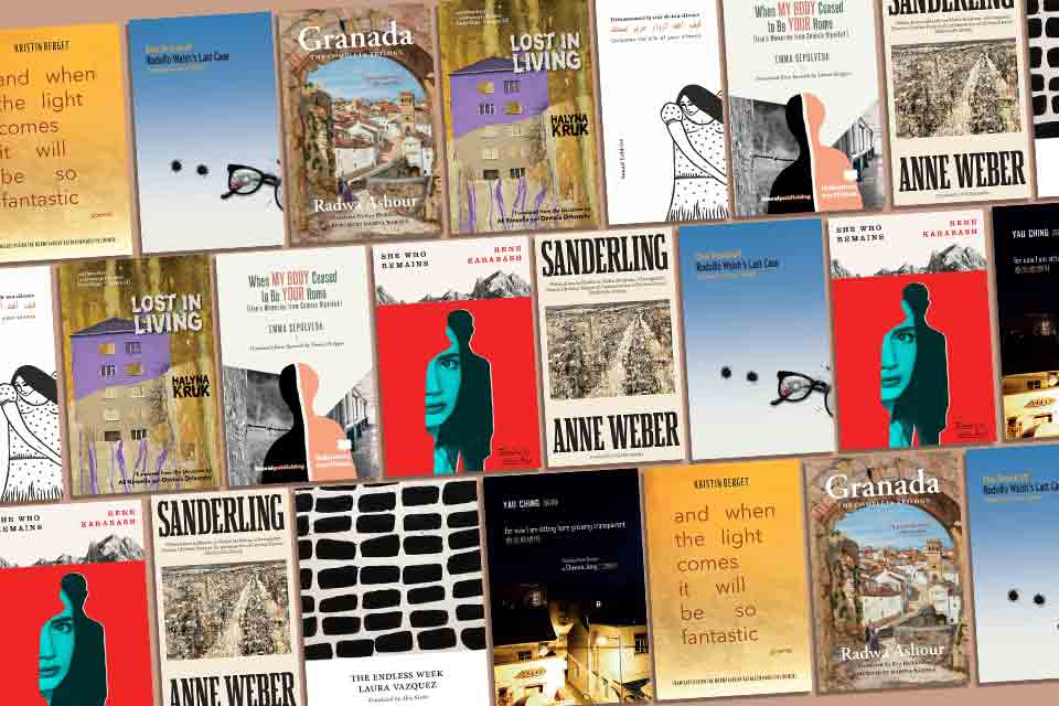 The covers to the books discussed below