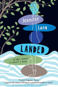 The cover to Landed: A Yogi’s Memoir in Pieces and Poses by Jennifer Lang