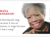 Maya Angelou Stamp