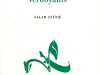 The cover to Lapidaires verdoyants by Salah Stétié