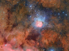 A nebula in deep space