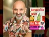 A photograph of Praveen Herat with the cover to his book Between This World and the Next