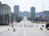 Photo of Kaesong city center, North Korea