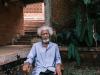 A photograph of Wole Soyinka