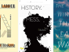 The covers to three books highlighted in the post (Jacob's Ladder, History: A Mess, and The Wind that Lays Waste)