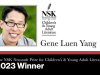 A photograph of the 2023 NSK Laureate Gene Luen Yang