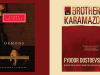 The covers to Fyodor Dostoevsky's Demons and the Brother Karamazov juxtaposed side by side