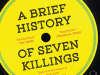 The cover to Marlon James A Brief History of Seven Killings