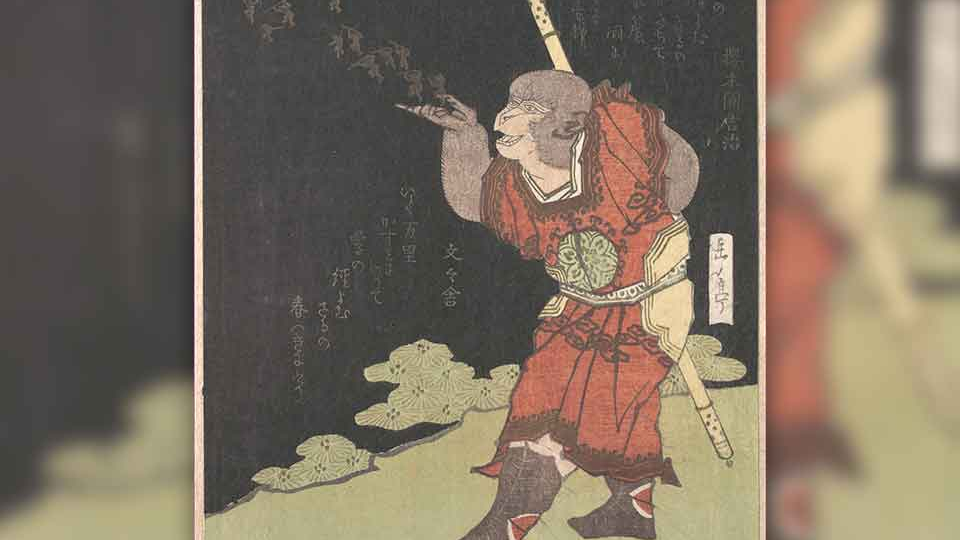 A drawing of the Monkey King