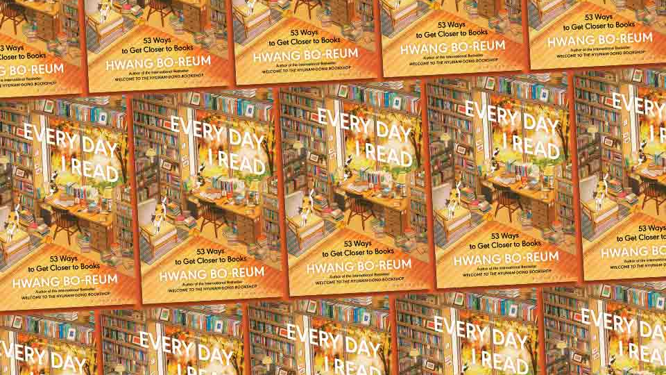 A tile collage of the cover to Hwang Bo-reums Every Day I Read