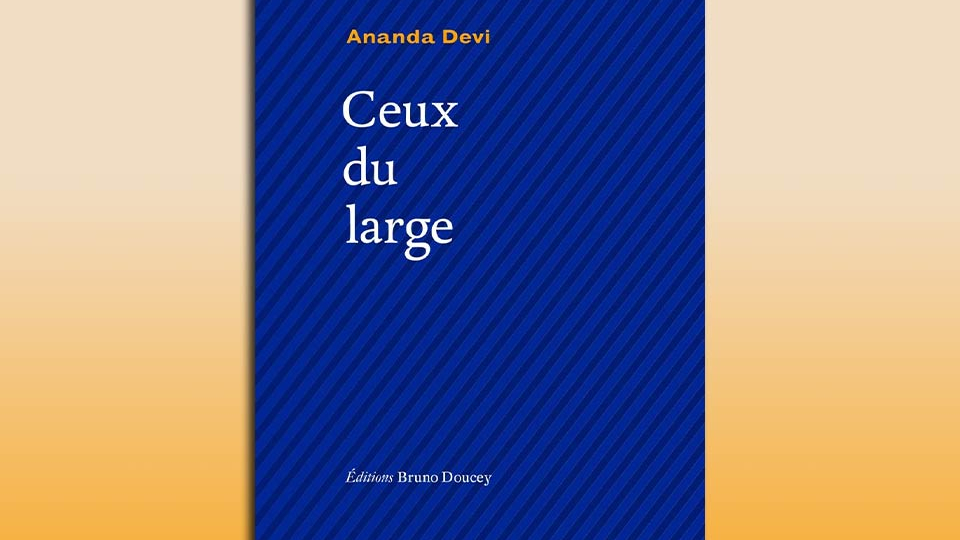 The cover to Ananda Devi's Ceux du large