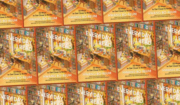 A tile collage of the cover to Hwang Bo-reums Every Day I Read