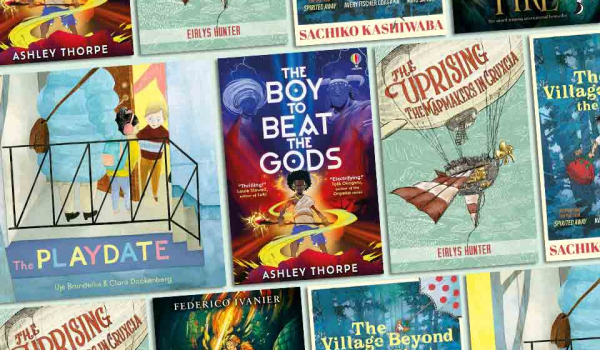 A collage of the covers to the books discussed below