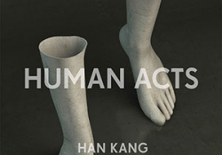 The cover to Human Acts by Han Kang