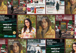 A tile collage of the covers to WLT in 2025