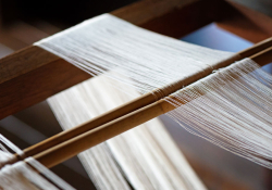 A photograph of a loom