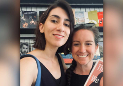 Catalina Infante Beovic and Michelle Mirabella