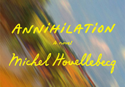 The cover to Annihilation by Michel Houellebecq