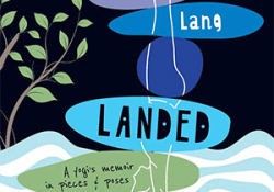 The cover to Landed: A Yogi’s Memoir in Pieces and Poses by Jennifer Lang