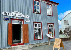 A photograph of the exterior of the Old Bookstore