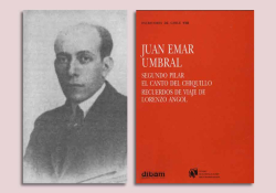 Juan Emar and the cover to his book Umbral