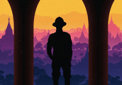 The cover to Burma Sahib by Paul Theroux