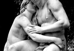 Adam and Eve, by Gail Caulfield, Villa Montalvo (Italy)